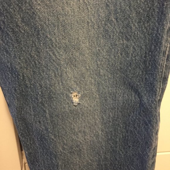 LEVIS 501 Org Fit Wom Jeans W28 L32 Athens Dark Wash - Picture 7 of 15